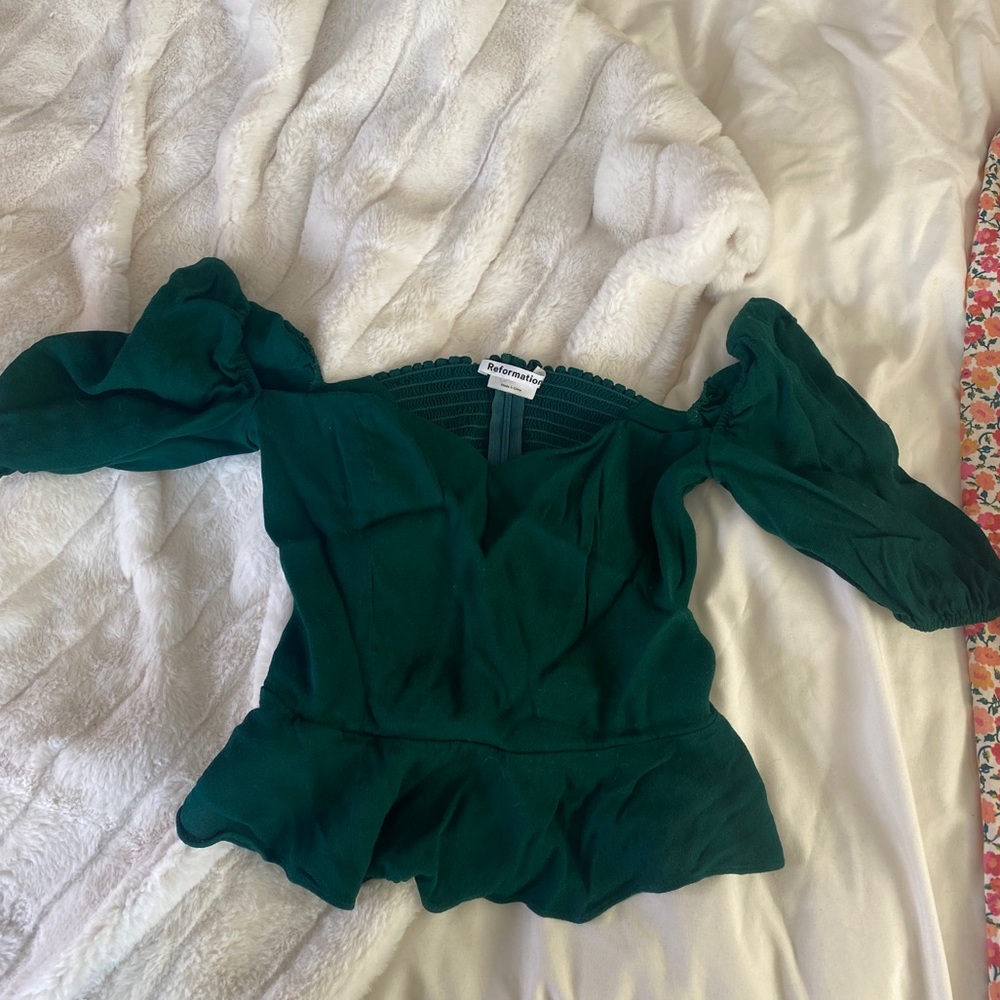 Green reformation top